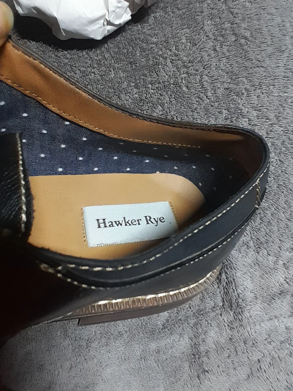 Classic Black Cap-Toe Derby Lace-Up Dress Shoes